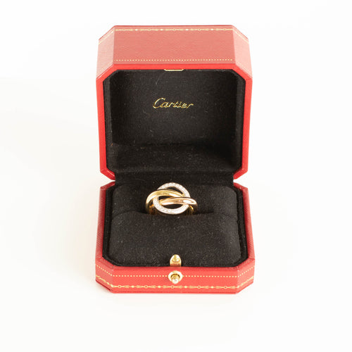 Cartier Trinity Crash Diamond Ring