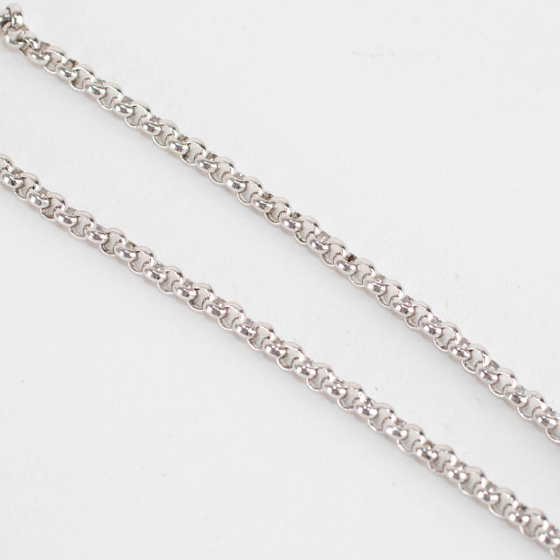 Otiumberg Mixed Metal Silver and Gold Anklet