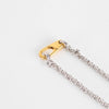 Otiumberg Mixed Metal Silver and Gold Anklet