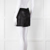Anine Bing Black Crochet Knit Shorts