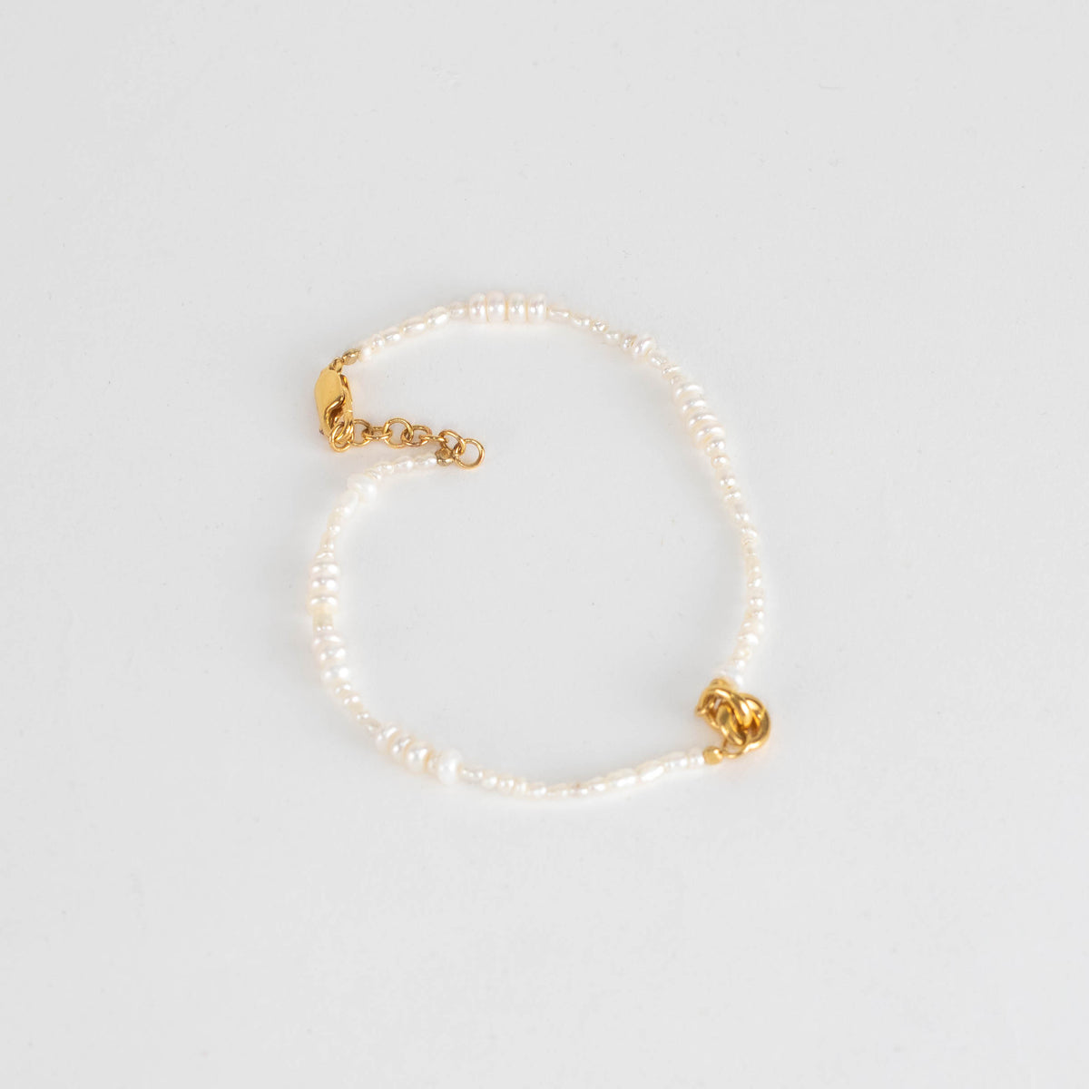 Otiumberg Faux Pearl Anklet