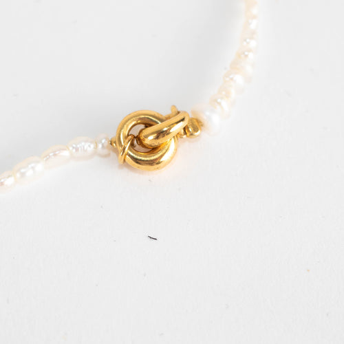 Otiumberg Faux Pearl Anklet