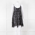 Melissa Odabash Black Crochet Strappy Beach Dress