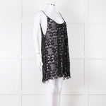 Melissa Odabash Black Crochet Strappy Beach Dress