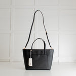 Tory Burch Black Emerson Tote Bag