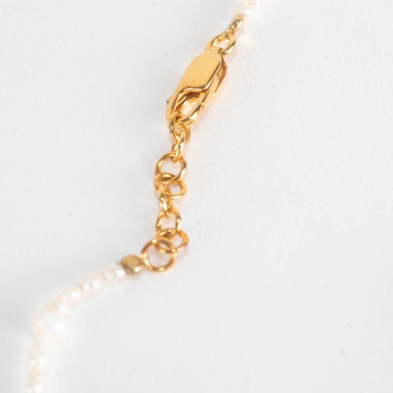 Otiumberg Faux Pearl Anklet
