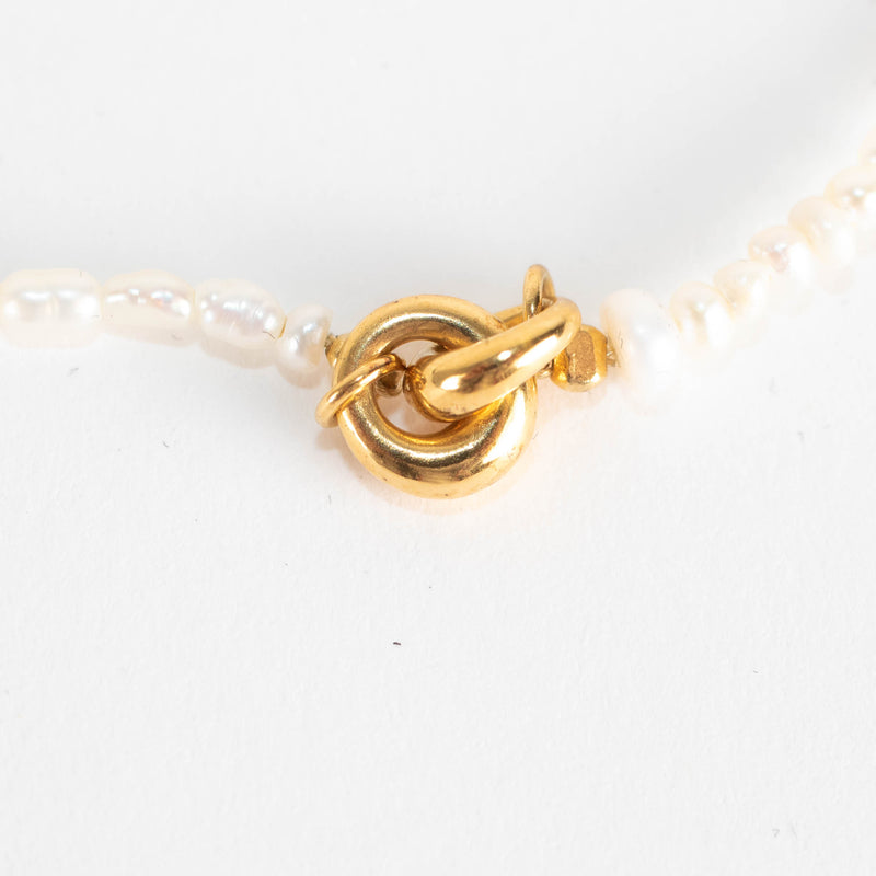 Otiumberg Faux Pearl Anklet