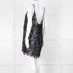 Melissa Odabash Black Crochet Strappy Beach Dress
