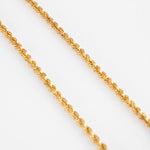 Otiumberg Gold Plated Delicate Rope Chain Anklet