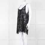 Melissa Odabash Black Crochet Strappy Beach Dress