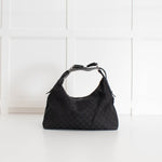 Gucci Black Monogram Shoulder Bag