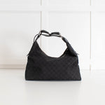Gucci Black Monogram Shoulder Bag