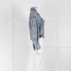 BA & SH Blue Acid Wash Cropped Jacket