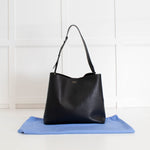 Smythson Black Shoulder Bag