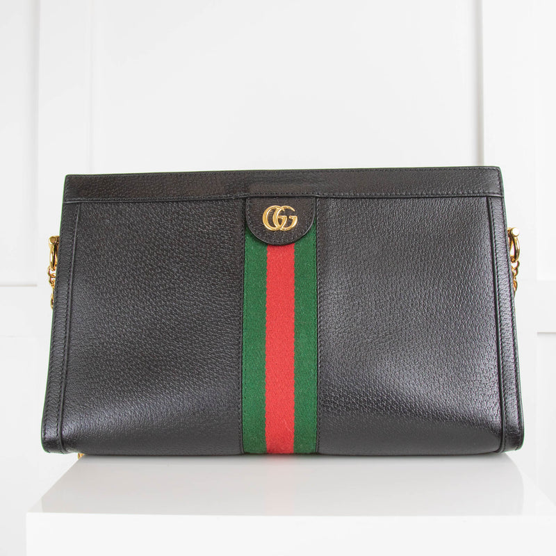 Gucci Black Ophidia Shoulder Bag