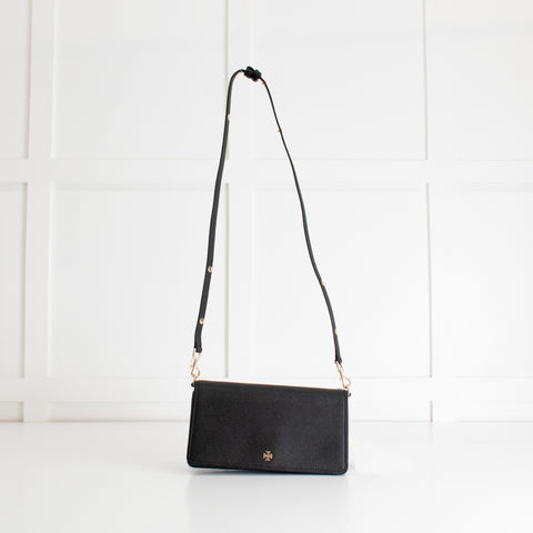 Tory Burch ブラック コンパクトバッグ Tory Burch Mcgraw Swingpack, Black | Costco