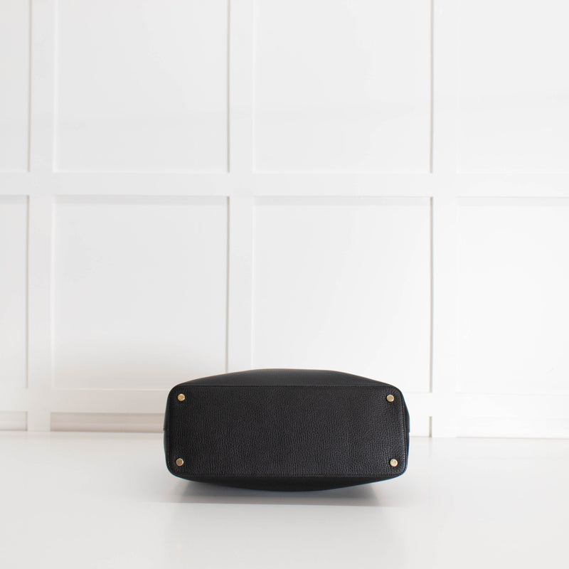 Smythson Black Shoulder Bag