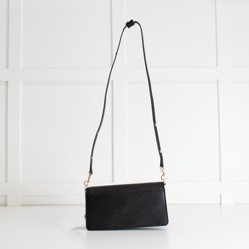 Tory Burch Black Emerson Convertible Strap Crossbody