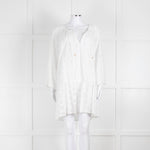 Melissa Odabash White Broderie Anglaise Tunic Dress