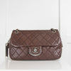 Chanel Brown Paris Edinburgh Cross Body Handbag