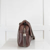 Chanel Brown Paris Edinburgh Cross Body Handbag