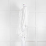 Melissa Odabash White Broderie Anglaise Tunic Dress
