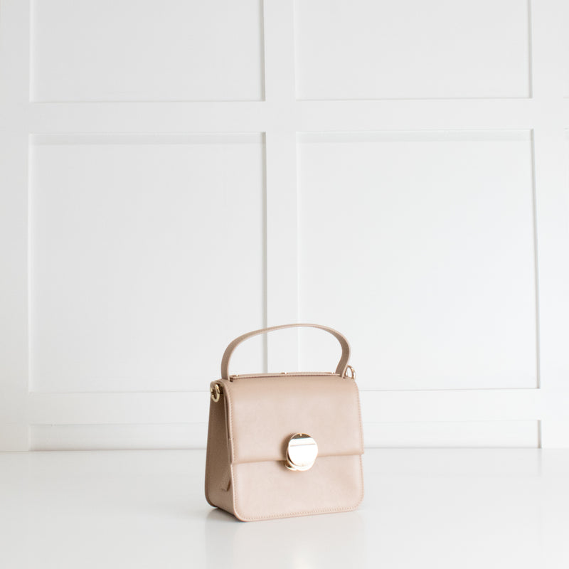 Chloé Powder Beige Small Top Handle