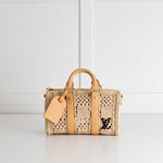 Louis Vuitton Raffia Keepall 25 Bandouliere
