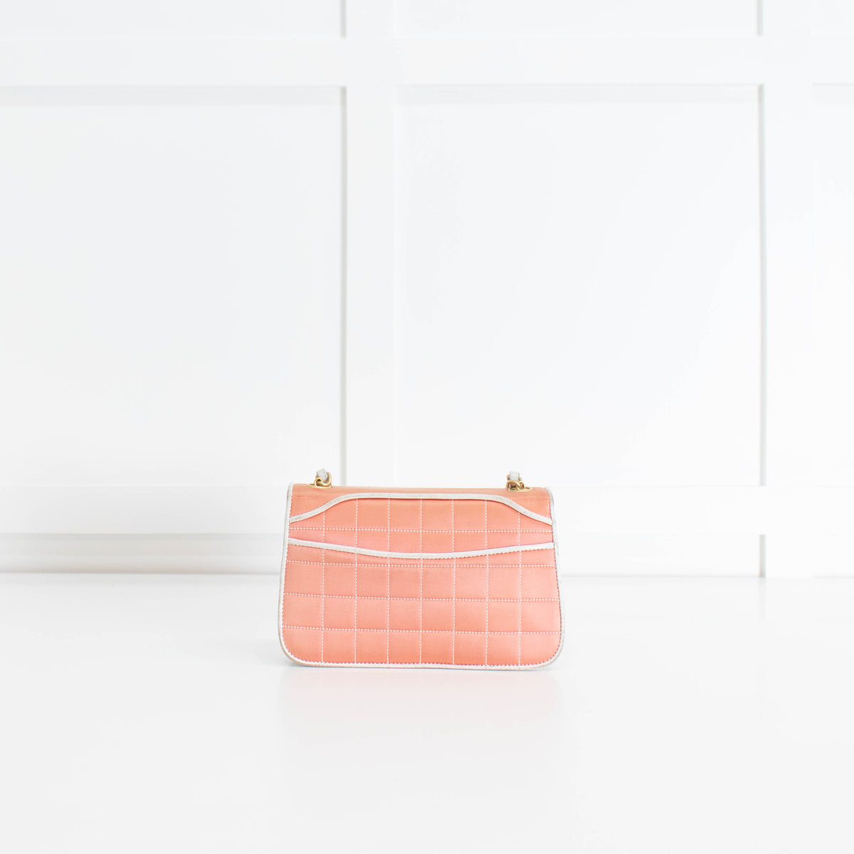 Chanel Pink Satin Reissue Shoulder Bag