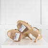 Saint Laurent Beige Tribute 75 Heeled Sandal
