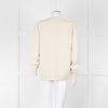 Raey Cream Cashmere Cardigan