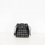 Chanel Grey Tweed Coco Backpack