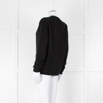 Raey Black Cashmere Cardigan