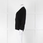 Raey Black Cashmere Cardigan