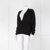 Raey Black Cashmere Cardigan