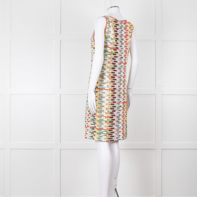 Missoni Multi Coloured Sleeveless Knee Length Dress