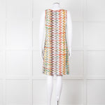Missoni Multi Coloured Sleeveless Knee Length Dress