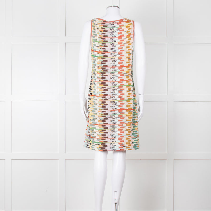 Missoni Multi Coloured Sleeveless Knee Length Dress
