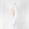 Raey Cream Cropped Cashmere Vest