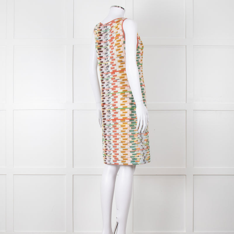 Missoni Multi Coloured Sleeveless Knee Length Dress