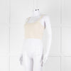 Raey Cream Cropped Cashmere Vest