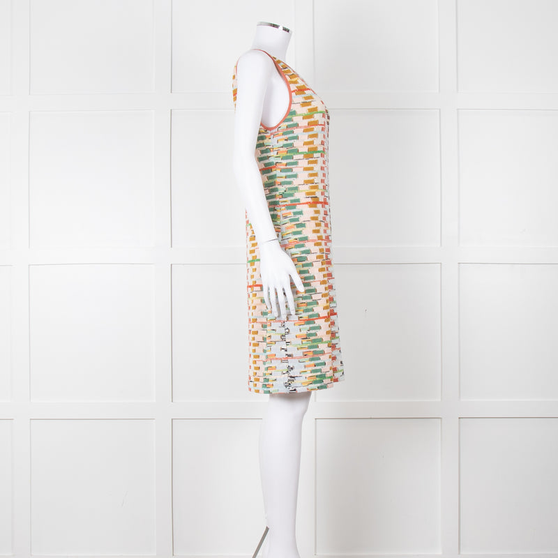 Missoni Multi Coloured Sleeveless Knee Length Dress