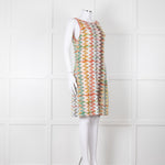 Missoni Multi Coloured Sleeveless Knee Length Dress