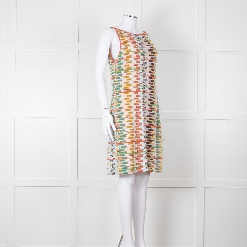 Missoni Multi Coloured Sleeveless Knee Length Dress