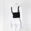 Raey Black Cashmere Cropped Vest