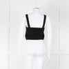 Raey Black Cashmere Cropped Vest