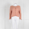 Red Valentino Peach Lace Detail Cardigan