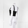 Raey Black Cashmere Cropped Vest