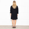 Iro Black Lace Trim Mini Dress