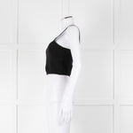 Raey Black Cashmere Cropped Vest